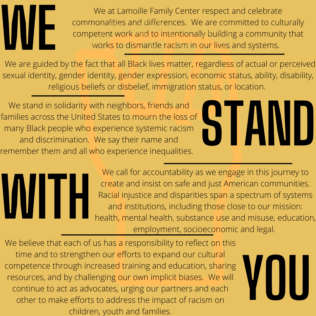 WE STAND WITH YOU