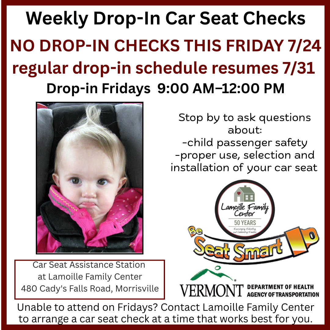 Weekly Drop-In Car Seat Checks (1)